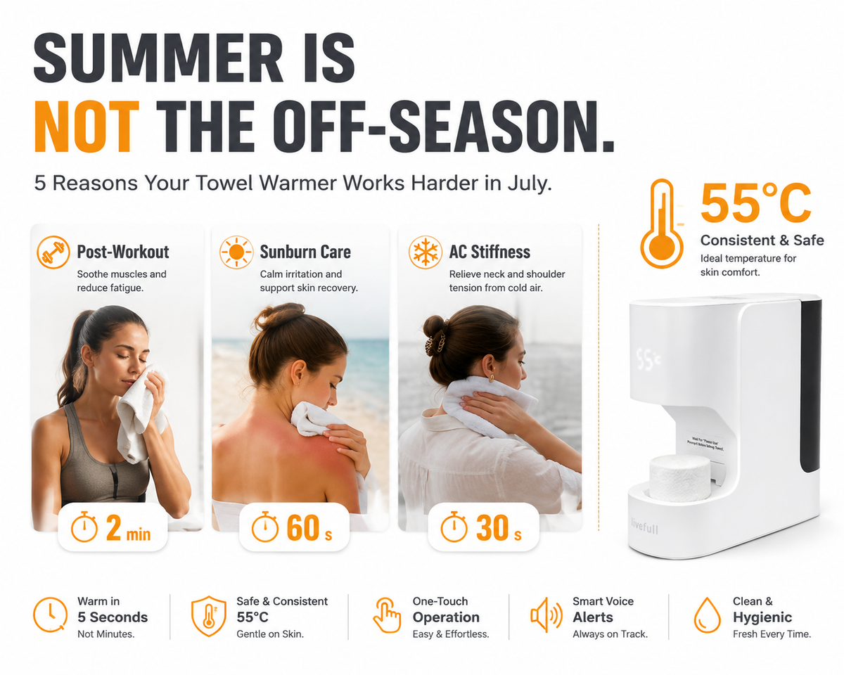 Hot Towels in July? Here's Why It Makes Sense
