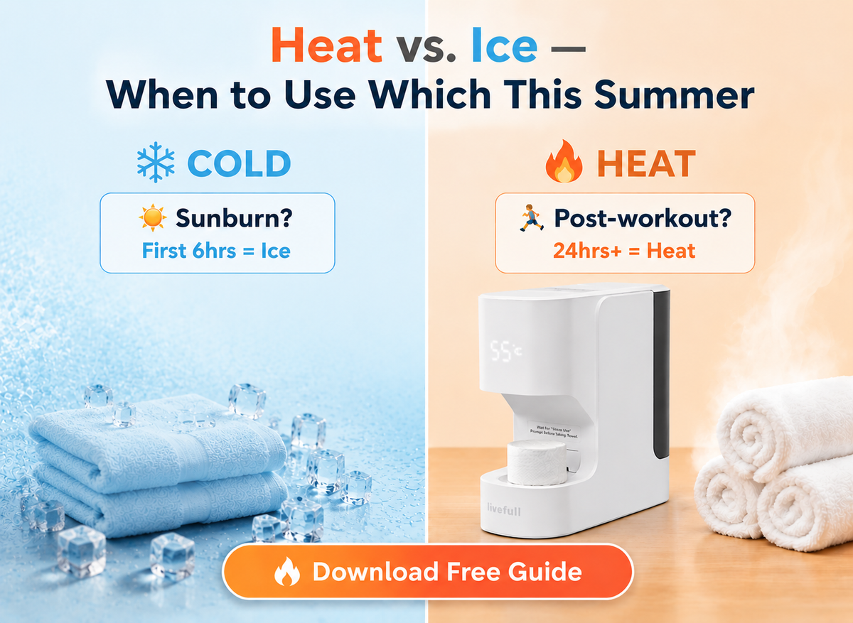 Heat vs. Ice: Summer Therapy Guide (It Matters)