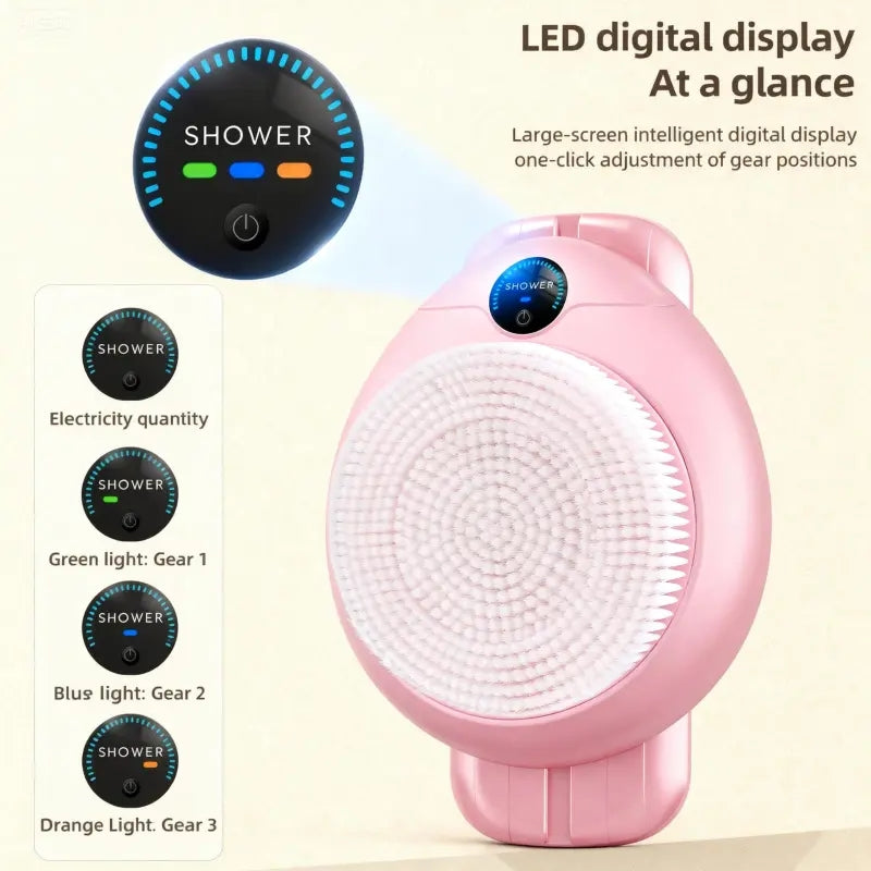 LiveFull Smart Wall-Mounted Electric Shower Brush