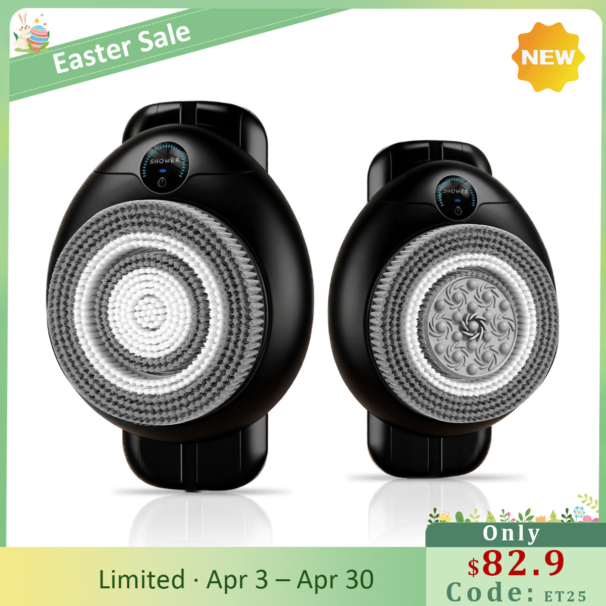 Brosse de douche électrique murale LiveFull Smart