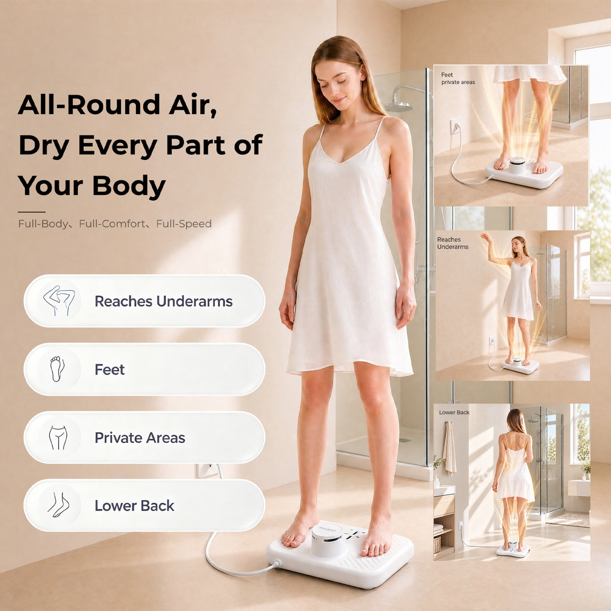 LiveFull Smart Body & Foot Dryer