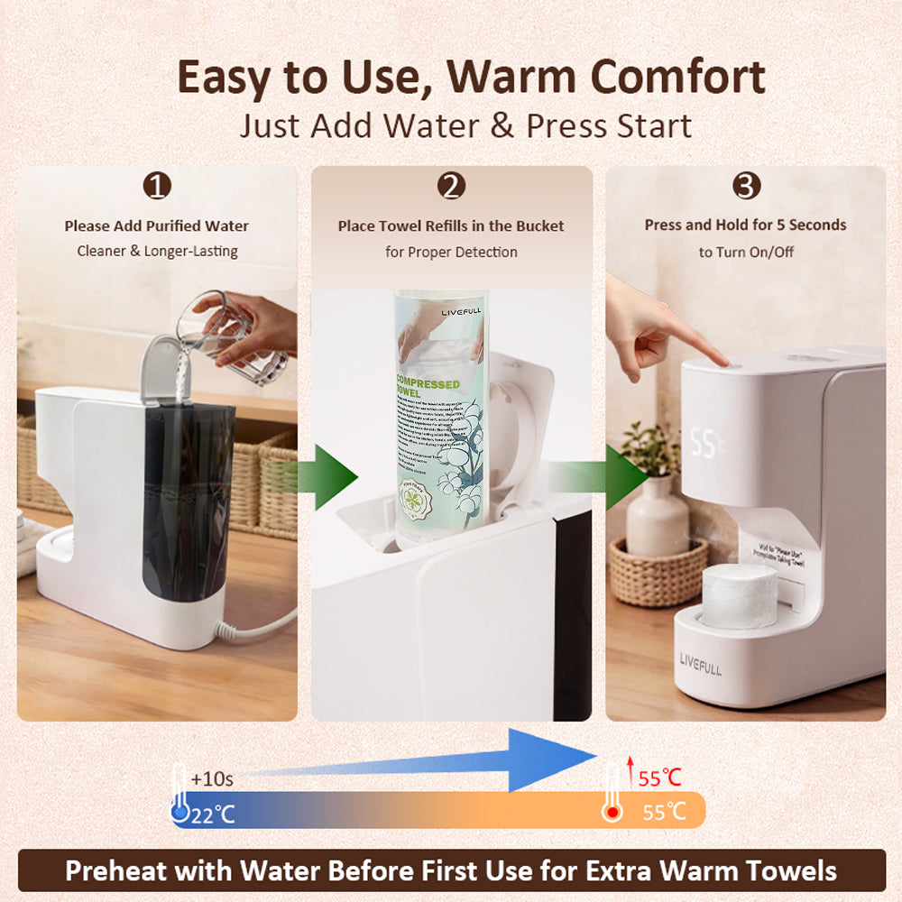 LiveFull_Smart_Hot_Facial_Towel_Warmer-CL01-F