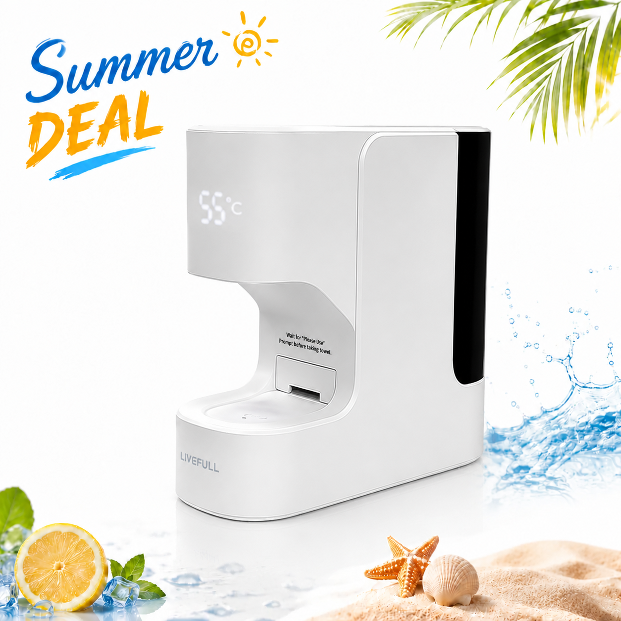 LiveFull Smart Hot Facial Towel Warmer-CL01