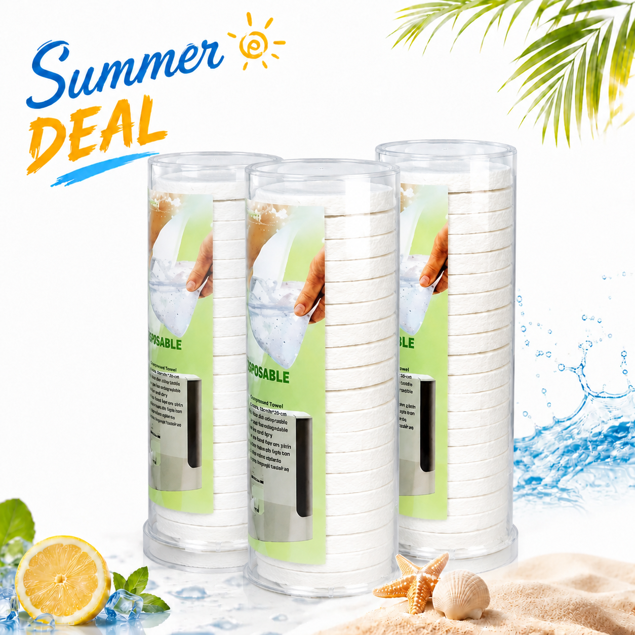 LiveFull Towel Refills for Hot Towel Warmer-60 / 120 / 180 Pcs Options